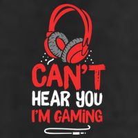 Can't Hear You I'm Gaming Cool Gift 11oz C Handle Ceramic Mug