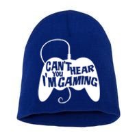 Can't Hear You I'm Gaming For Boy Girls Gamers Short Acrylic Beanie