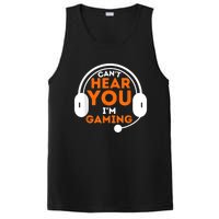 Cant Hear You Im Gaming Funny Video Game Gamer Humor PosiCharge Competitor Tank