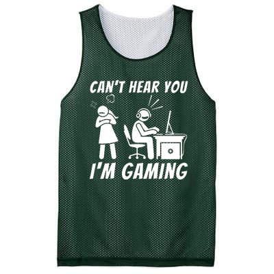 CanT Hear You IM Gaming Mesh Reversible Basketball Jersey Tank