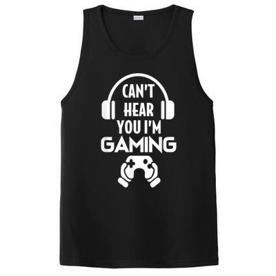 Cant Hear You Im Gaming Video Gamer Headset PosiCharge Competitor Tank