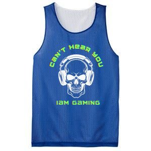 CanT Hear You IM Gaming For Gamers Gift Mesh Reversible Basketball Jersey Tank