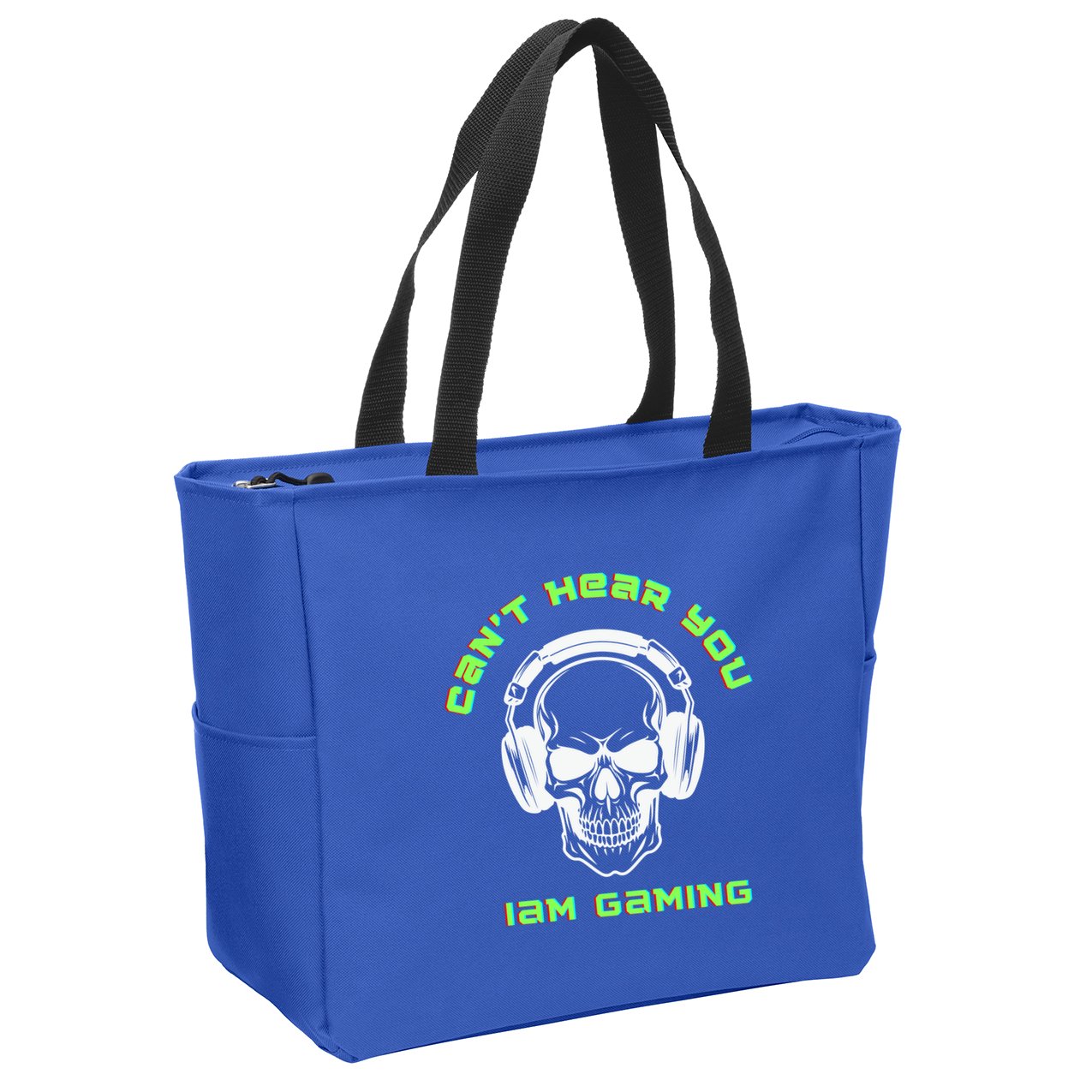 CanT Hear You IM Gaming For Gamers Gift Zip Tote Bag
