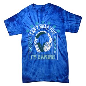 CanT Hear You IM Gaming Headphones Cute Gift Tie-Dye T-Shirt