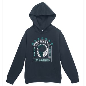 CanT Hear You IM Gaming Headphones Cute Gift Urban Pullover Hoodie