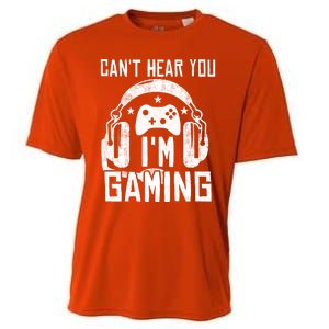 Can't Hear You I'm Gaming Cooling Performance Crew T-Shirt