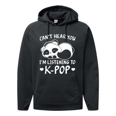 CanT Hear You IM Listening Kpop Rabbit Kpop Merchandise Performance Fleece Hoodie