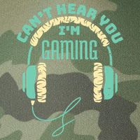 Can't Hear You I'm Gaming Computer and Video Games Legacy Tie Dye Trucker Hat