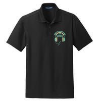 Can't Hear You I'm Gaming Computer and Video Games Dry Zone Grid Polo