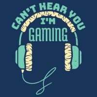 Can't Hear You I'm Gaming Computer and Video Games Performance Shirt
