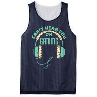 Can't Hear You I'm Gaming Computer and Video Games Mesh Reversible Basketball Jersey Tank