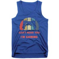 CanT Hear You IM Gaming Vintage Controller Design Meaningful Gift Tank Top