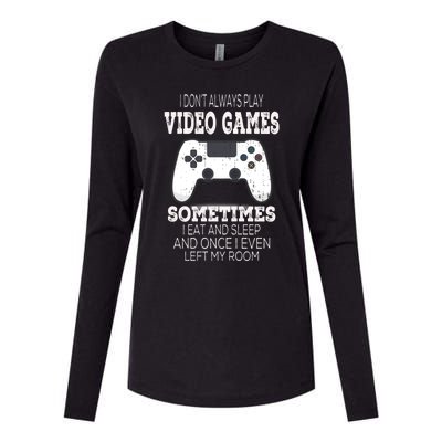 Can't Hear You I'm Gaming Funny Gamer Quote Gift Headset Great Gift Womens Cotton Relaxed Long Sleeve T-Shirt