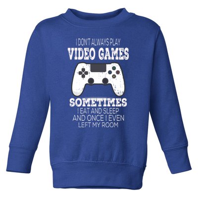 Can't Hear You I'm Gaming Funny Gamer Quote Gift Headset Great Gift Toddler Sweatshirt