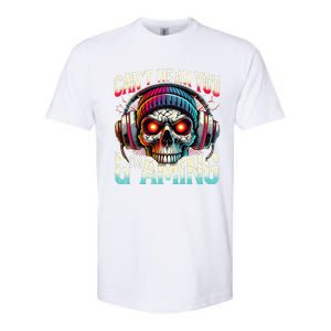 CanT Hear You Gaming Skull Headset Game Lovers Graphic Softstyle CVC T-Shirt