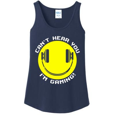 Cant Hear You Im Gaming Ladies Essential Tank