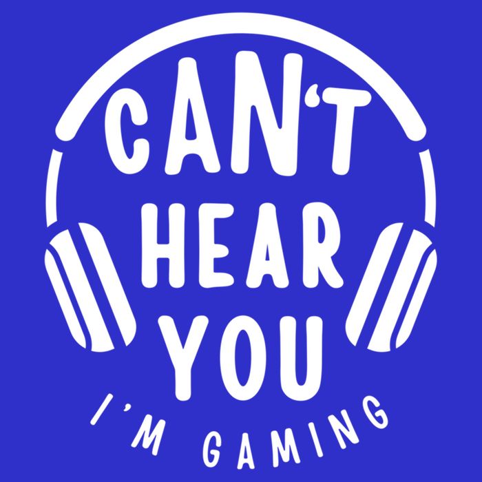 CanT Hear You IM Gaming Headphones Funny Quote Gift Toddler Sweatshirt