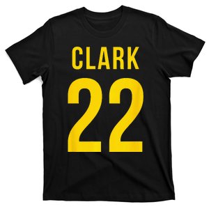 Clark Ind 22 Shirsey Indiana Basketball T-Shirt