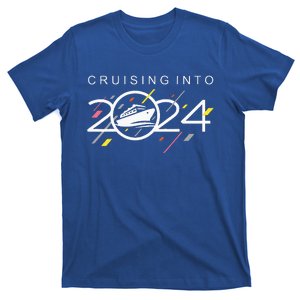 Cruising Into 2024  New Years Cruise  Family Cruise 2024  T-Shirt