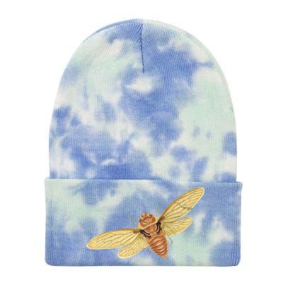 Cicada Insect 2024 Tie Dye 12in Knit Beanie