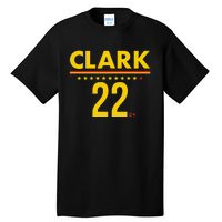 Clark Ind 22 Indiana Basketball Tall T-Shirt