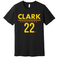 Clark Ind 22 Indiana Basketball Premium T-Shirt