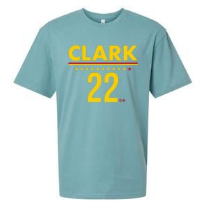 Clark Ind 22 Indiana Basketball Sueded Cloud Jersey T-Shirt