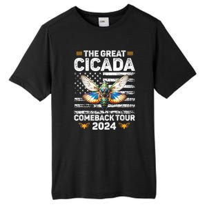 Cicada Invasion 2024 Great Cicada Come Back Tours 2024 Gift Tall Fusion ChromaSoft Performance T-Shirt