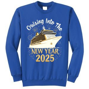 Cruising Into 2025 New Years Eve Cruise Vacation Matching Great Gift Sweatshirt