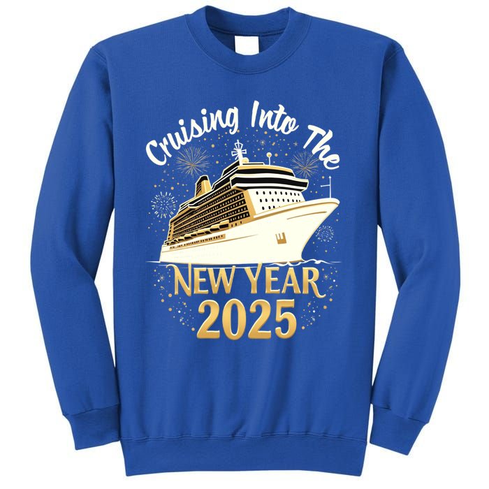 Cruising Into 2025 New Years Eve Cruise Vacation Matching Great Gift Sweatshirt