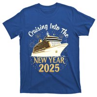 Cruising Into 2025 New Years Eve Cruise Vacation Matching Great Gift T-Shirt