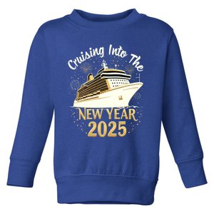 Cruising Into 2025 New Years Eve Cruise Vacation Matching Great Gift Toddler Sweatshirt