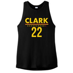 Clark Ind 22 Indiana Basketball Ladies PosiCharge Tri-Blend Wicking Tank