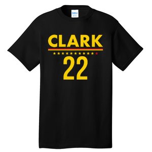 Clark Ind 22 Indiana Basketball Tall T-Shirt