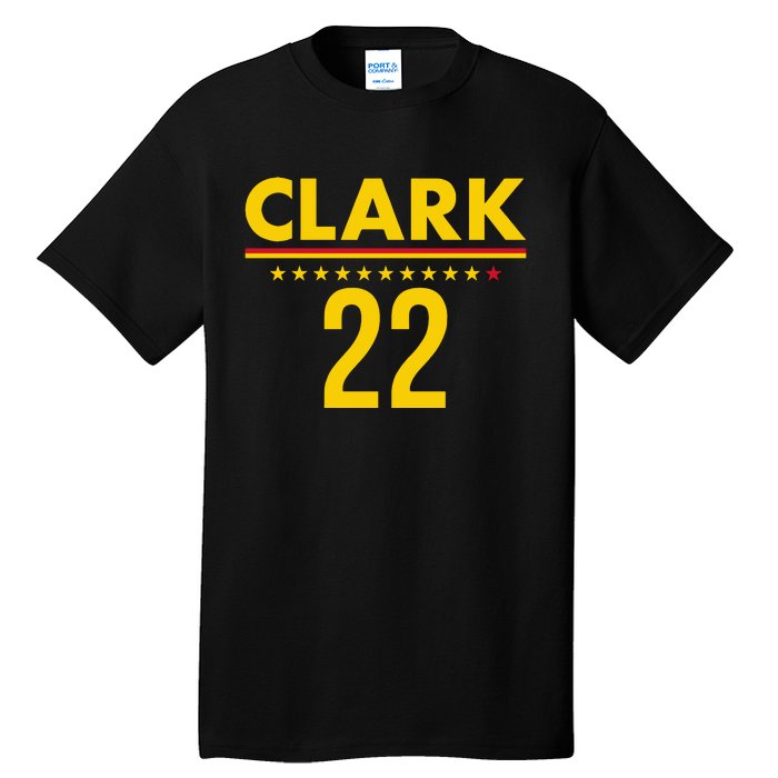 Clark Ind 22 Indiana Basketball Tall T-Shirt