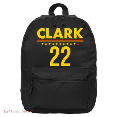 Clark Ind 22 Indiana Basketball 16 in Basic Backpack