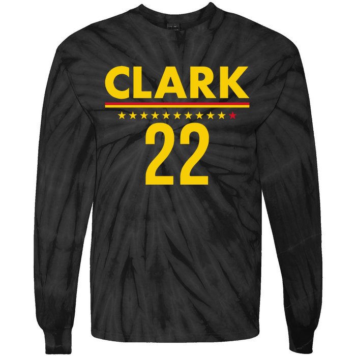 Clark Ind 22 Indiana Basketball Tie-Dye Long Sleeve Shirt