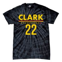 Clark Ind 22 Indiana Basketball Tie-Dye T-Shirt