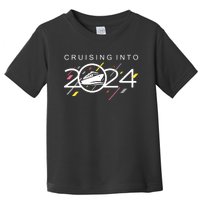 Cruising Into 2024 New Years Cruise Family Cruise 2024 Toddler T-Shirt