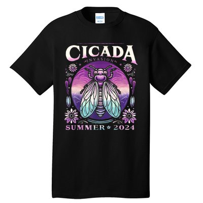 Cicada Invasion 2024 Broods Xix & Xiii Cicada Women Tall T-Shirt