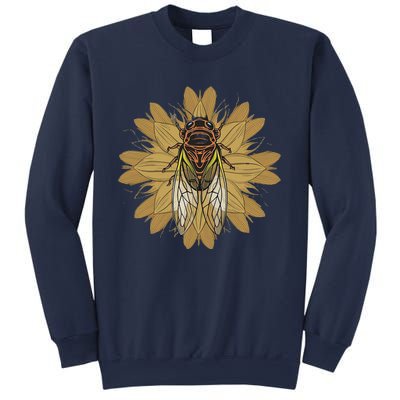 Cicada Insect 2024 Emergence Convergence Retro Sweatshirt