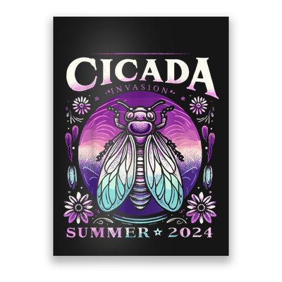 Cicada Invasion 2024 Broods Xix & Xiii Cicada Poster