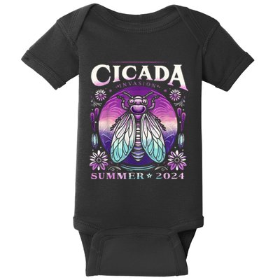 Cicada Invasion 2024 Broods Xix & Xiii Cicada Baby Bodysuit