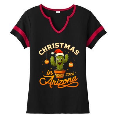 Christmas In 2024 Arizona Ladies Halftime Notch Neck Tee