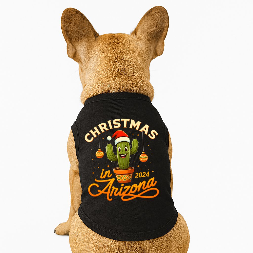 Christmas In 2024 Arizona Doggie Tank