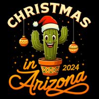 Christmas In 2024 Arizona Zip Tote Bag