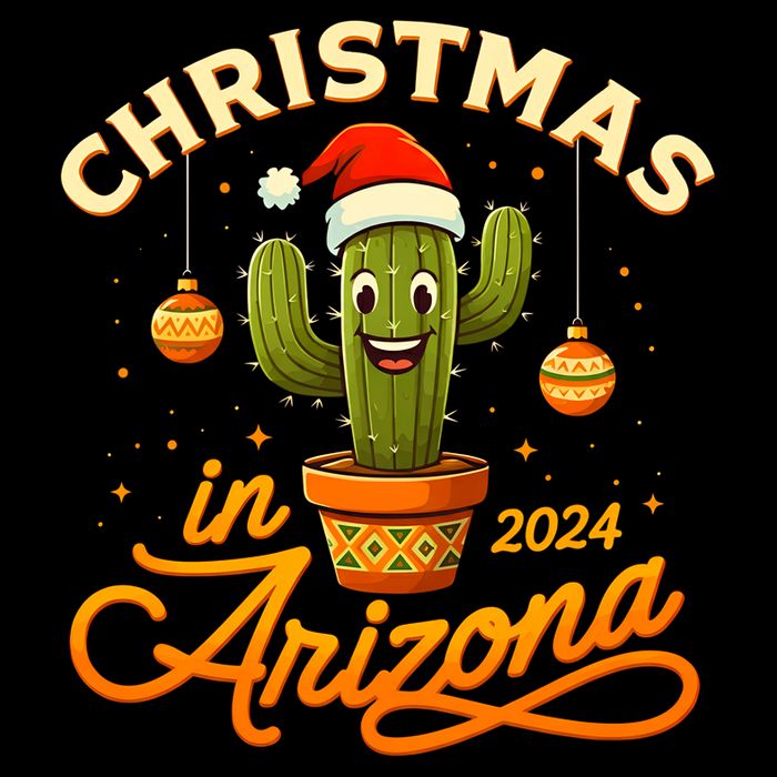 Christmas In 2024 Arizona Zip Tote Bag