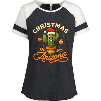 Christmas In 2024 Arizona Enza Ladies Jersey Colorblock Tee