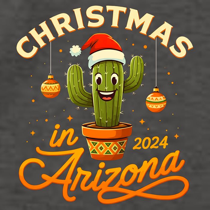 Christmas In 2024 Arizona Vector Backpack