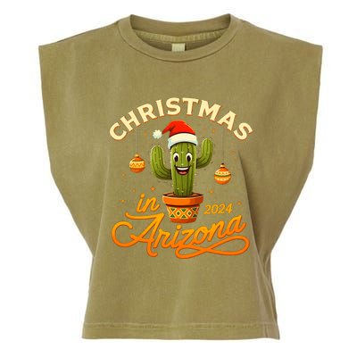 Christmas In 2024 Arizona Garment-Dyed Women's Muscle Tee